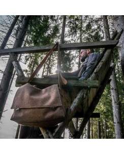 WALDKAUZ Loden-Tasche braun