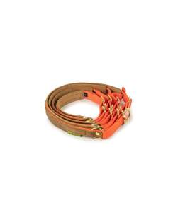 WALDKAUZ Zug-Stopp-Halsband Bremso Orange M