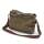 STEINKAUZ Waxcotton/Loden-Tasche „Landeck“, Steingrau/Wax-Oliv