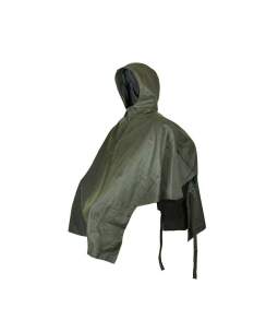 WALDKAUZ Regencape &quot;Wassermann&quot; aus Waxcotton, Oliv